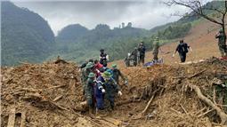 Đã tìm thấy 9/9 nạn nhân tử vong do sạt lở đất tại xóm Lũng Lỳ (Ca Thành, Nguyên Bình, Cao Bằng)